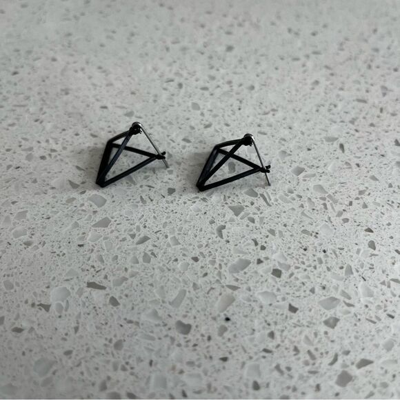Triangle Design Earrings Copper Jewelry - Picture 8 of 12